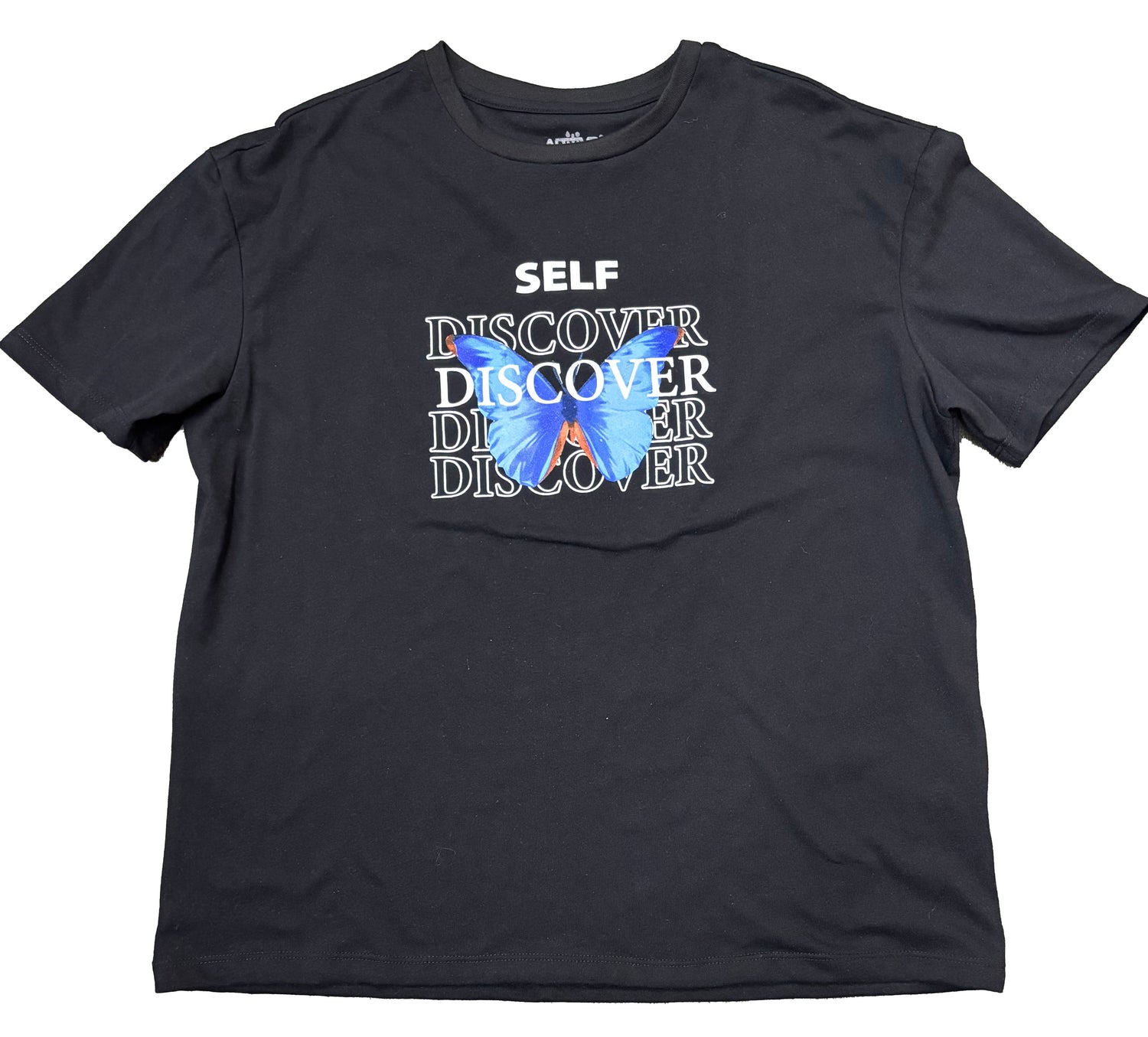 Playera Dama MC / SELF DISCOVERY  NEGRO (9028327702751)