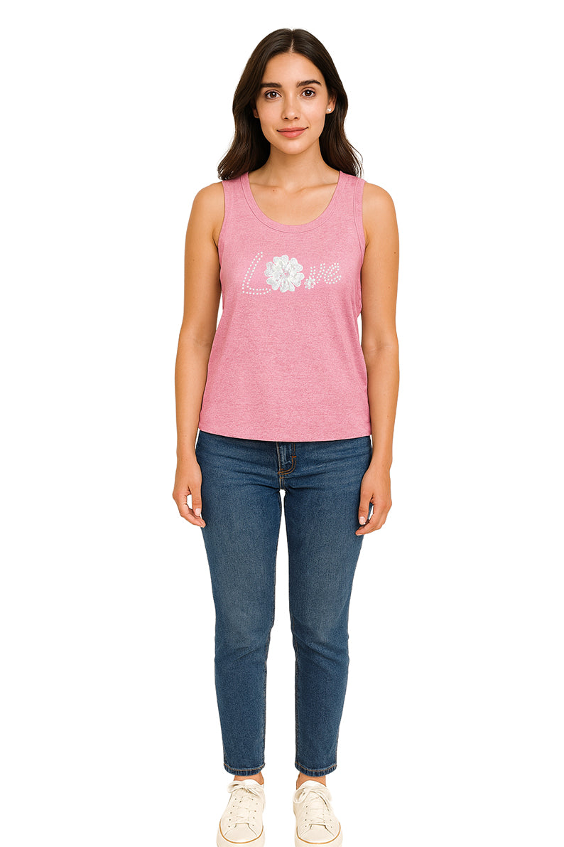Tank Top Dama / LOVE (9113625952479)