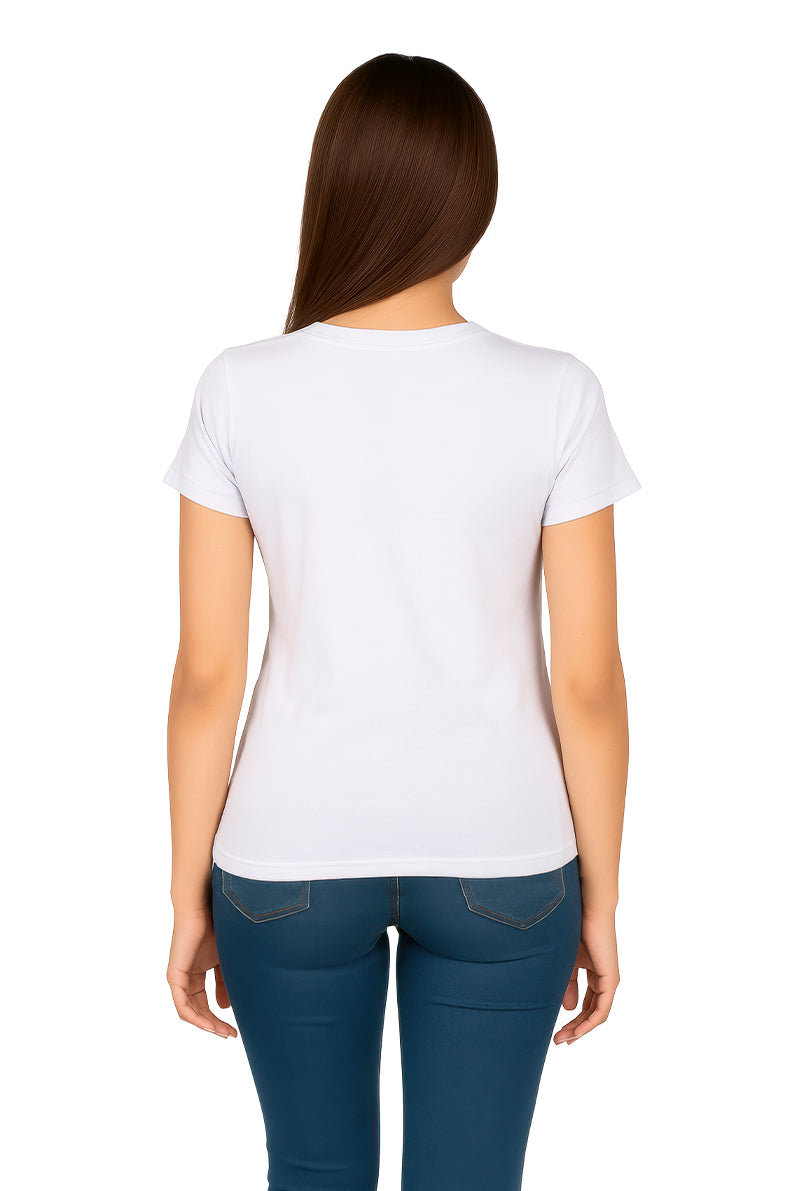 Playera Dama MC / CAPI MARIACHI  BLA (9095558168799)