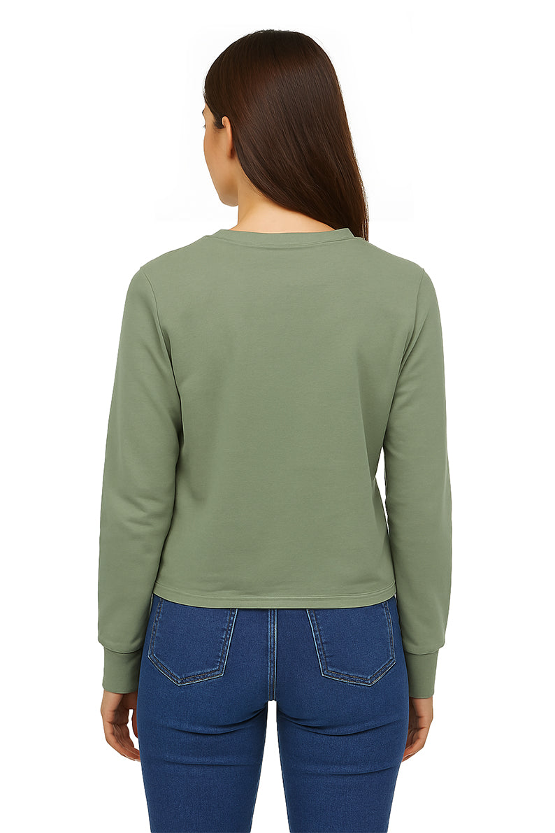 Sudadera Dama ML / GOLDEN OLIVO (9095742783711)