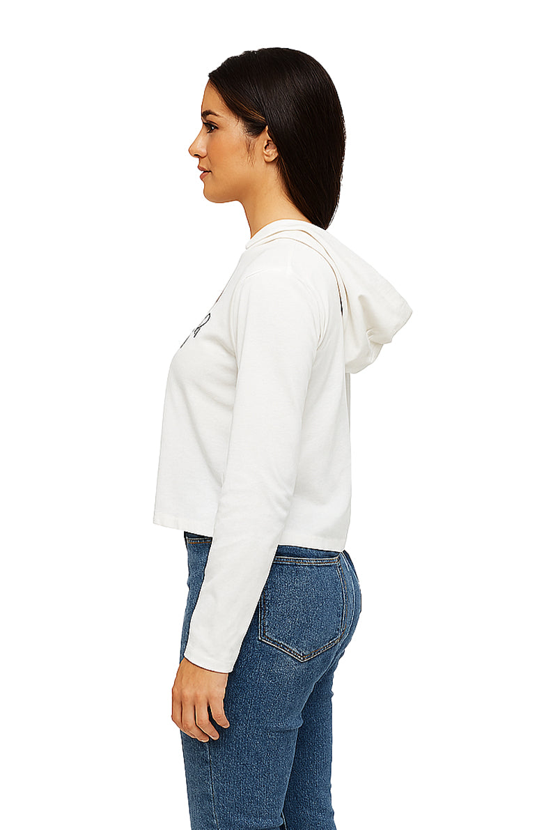 Sudadera Dama ML / DREAMER  BLANCO (9095720272095)