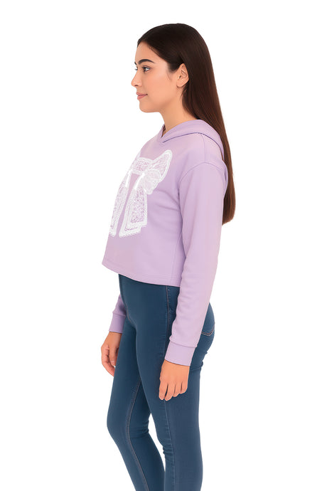 Sudadera Dama ML / MOÑO BORDADO  LIL (9095155908831)