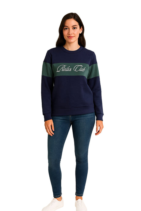 Sudadera Dama ML / RELAX CLUB (9113617596639)