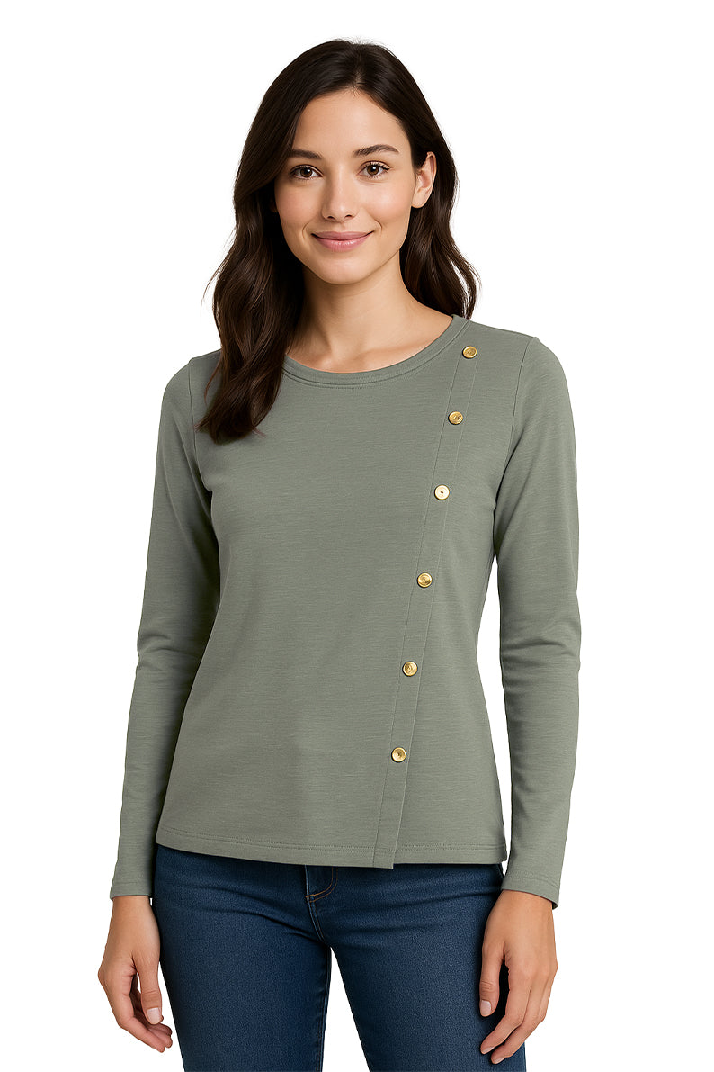 Playera Dama MC / ESTOPEROLES  VERDE (9116929097951)