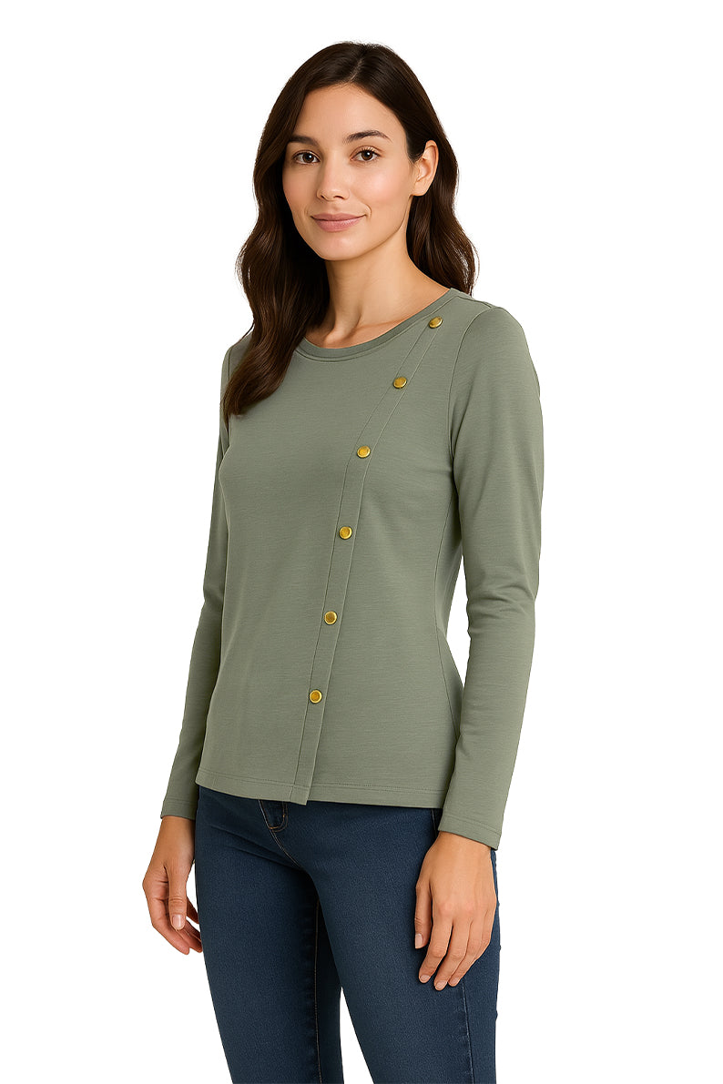 Playera Dama MC / ESTOPEROLES  VERDE (9116929097951)