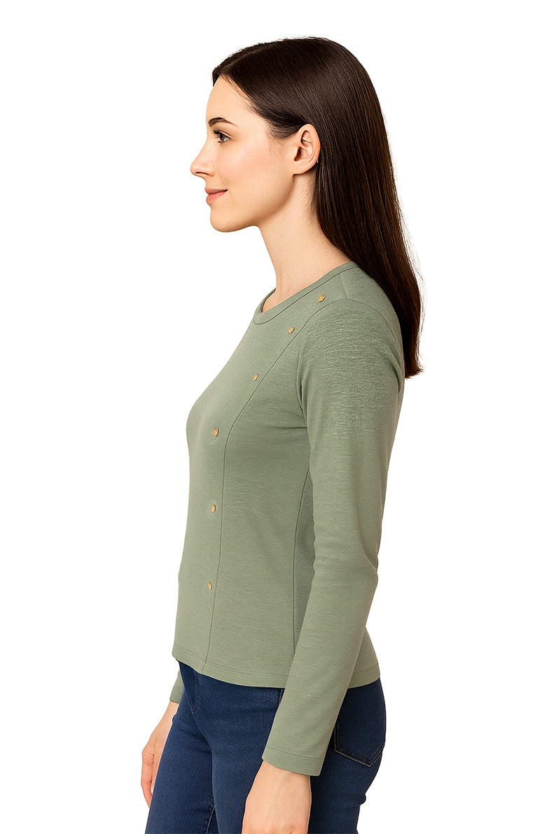 Playera Dama MC / ESTOPEROLES  VERDE (9116929097951)