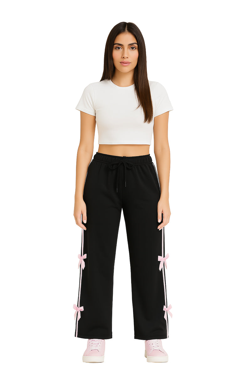 Jogger Dama / BIES MOÑO  NEGRO/ROSA (9105702650079)