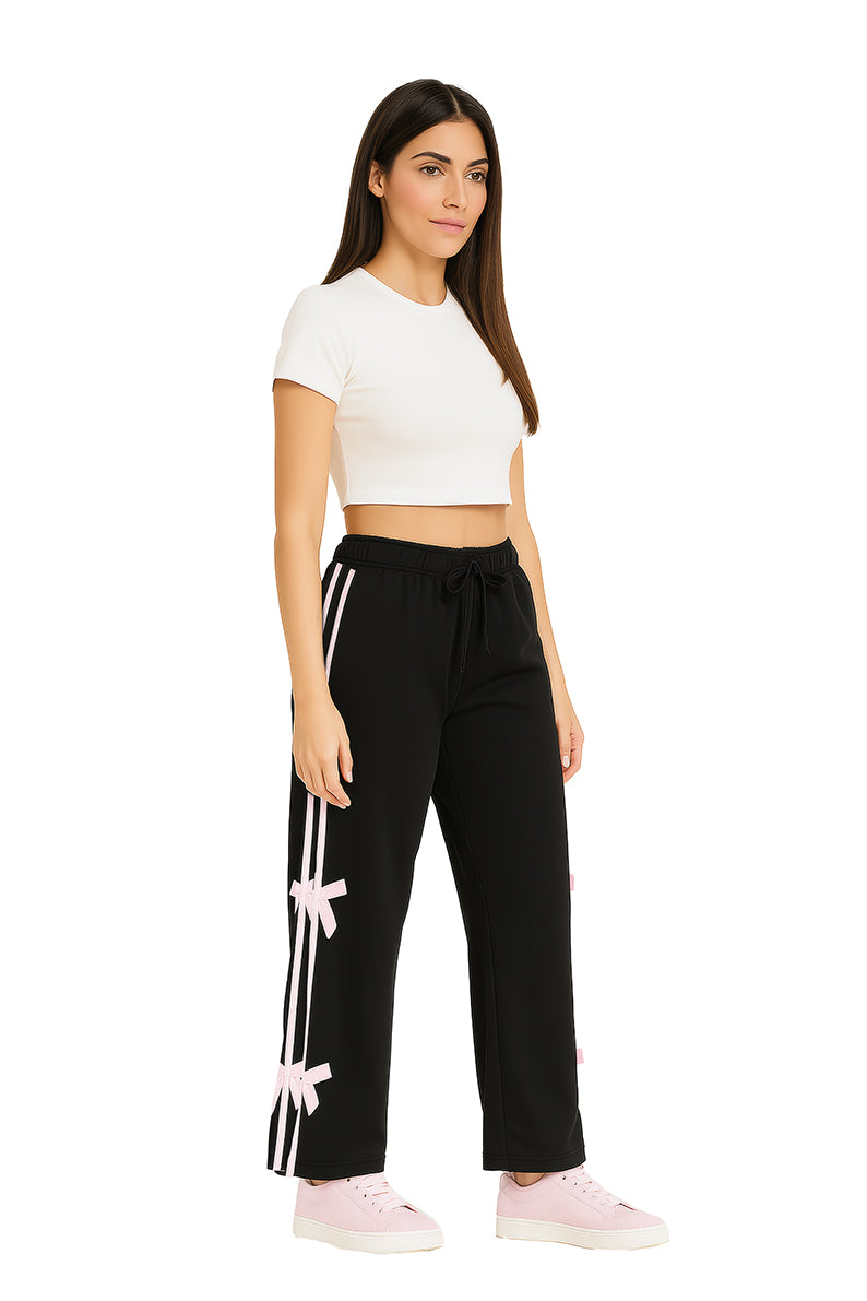 Jogger Dama / BIES MOÑO  NEGRO/ROSA (9105702650079)