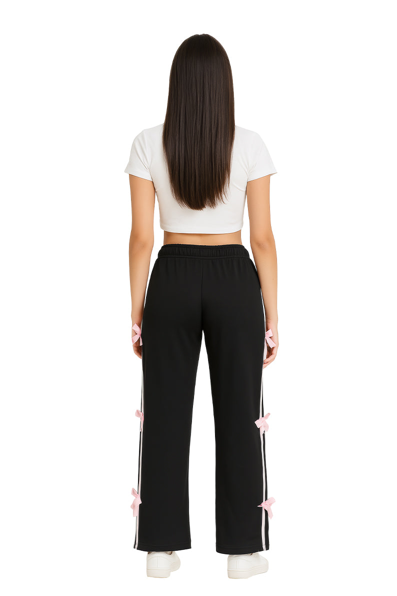 Jogger Dama / BIES MOÑO  NEGRO/ROSA (9105702650079)