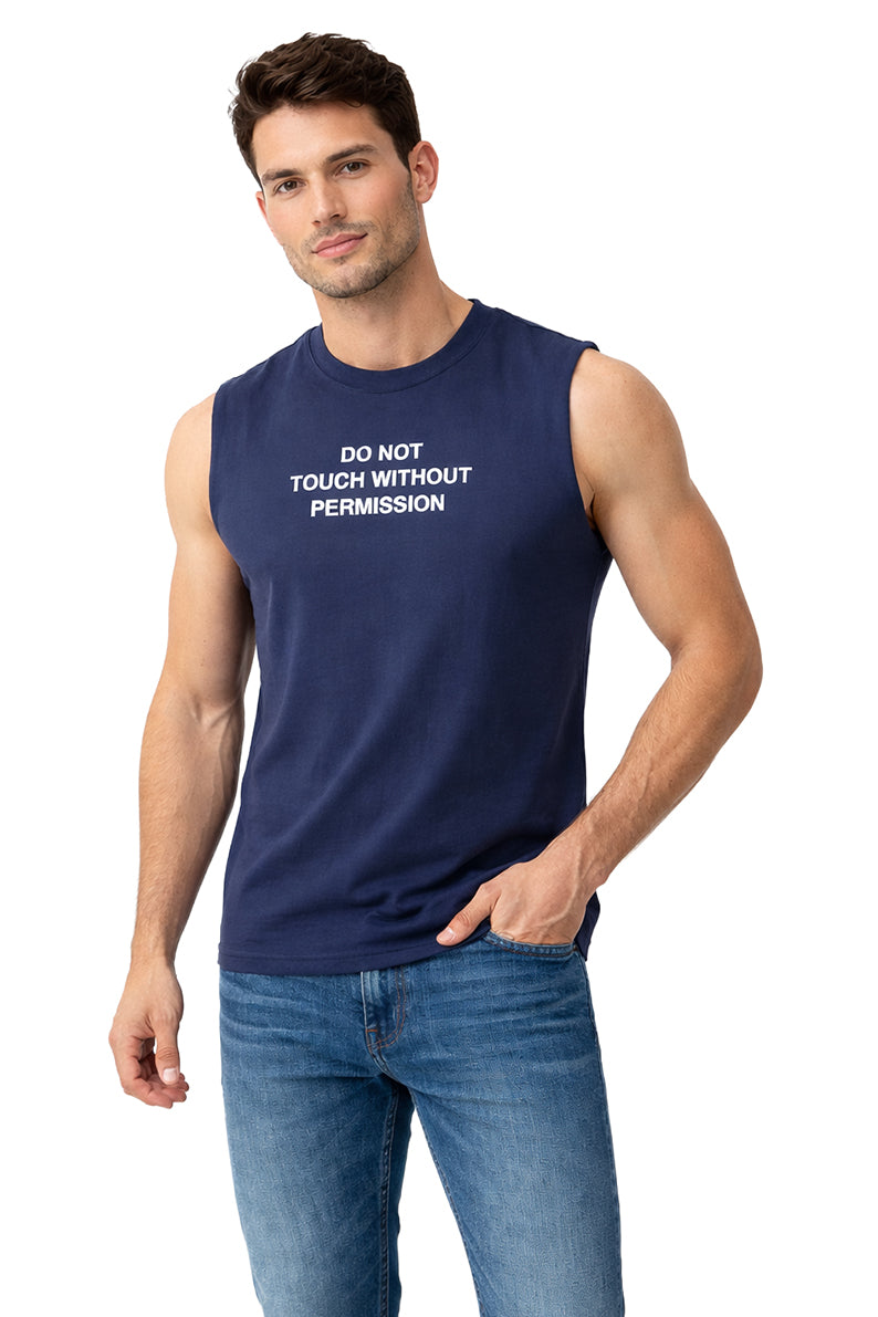 Tank Top Caballero / PERSONS MARINO/BLANCO