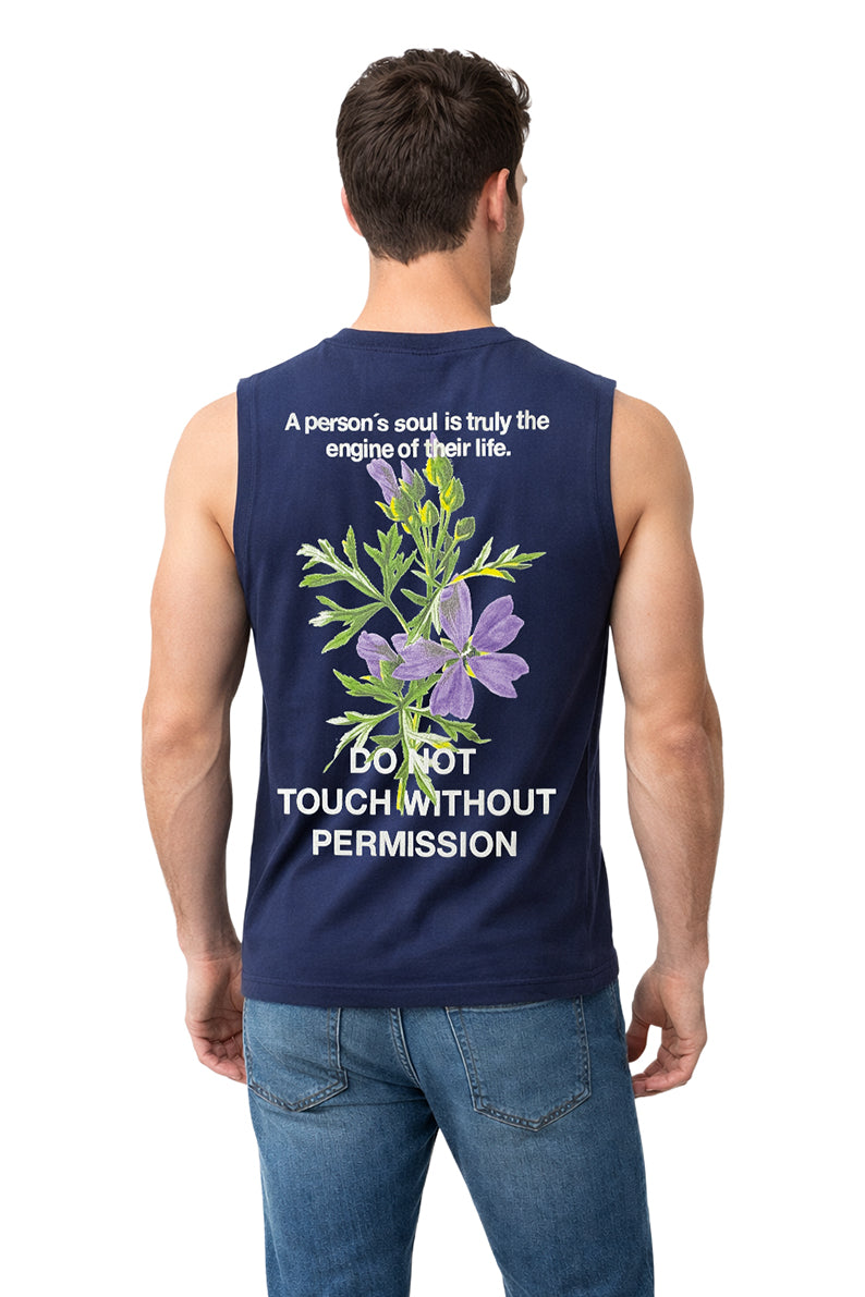 Tank Top Caballero / PERSONS MARINO/BLANCO