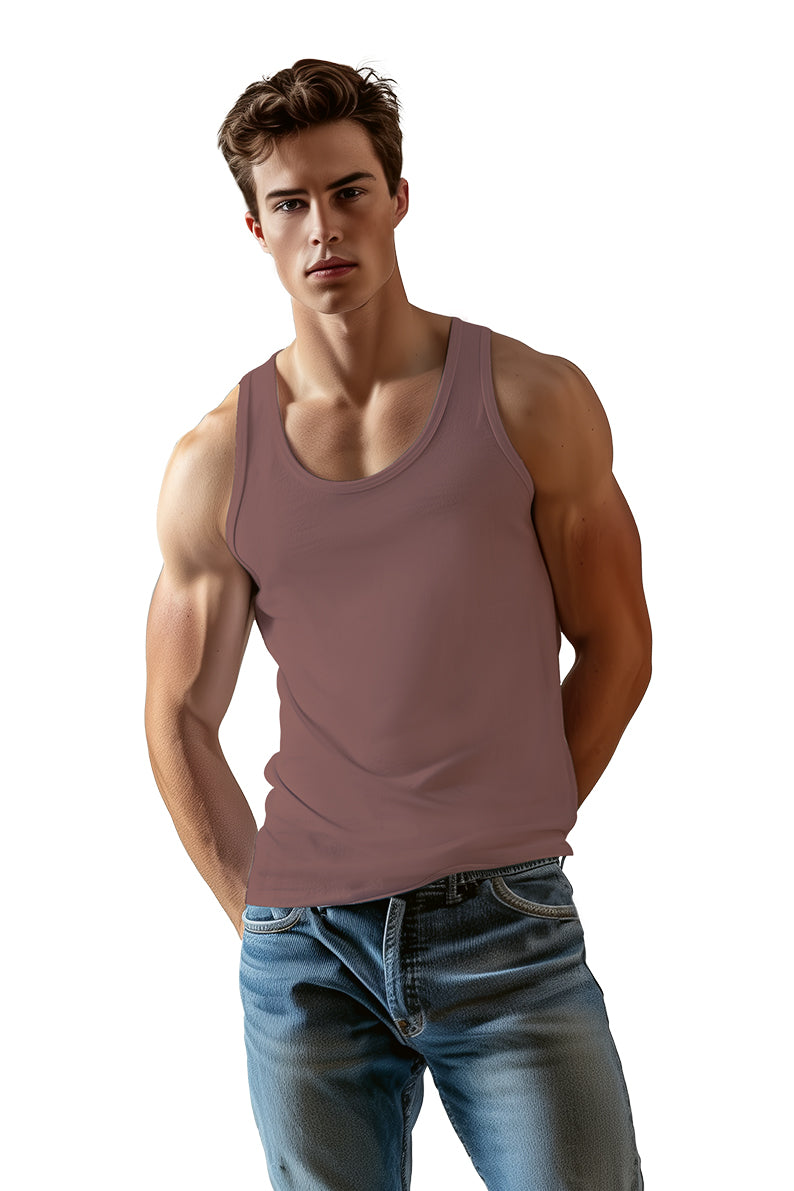 Tank Top Caballero / TANK TOP BASICA TERRACOTA (9001927278815)