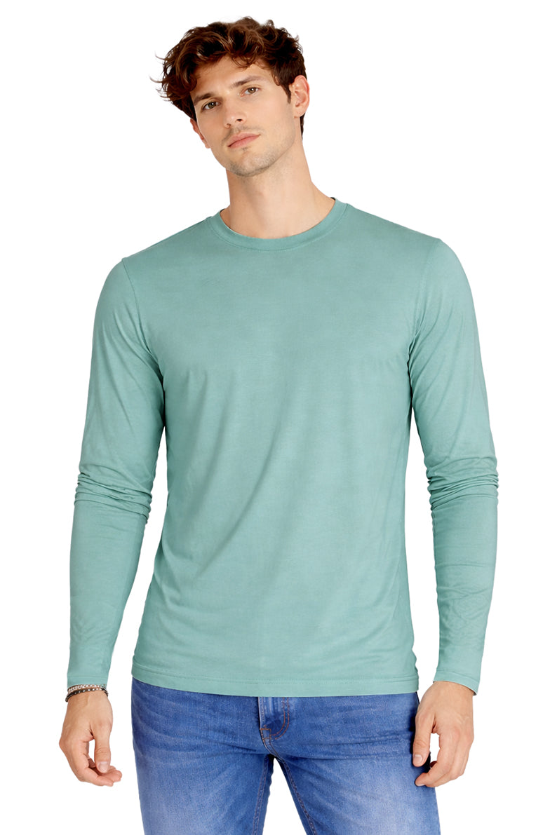 Playera Para Caballero Ml Cemento