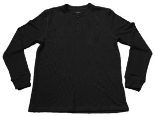 Playera Caballero ML / HENLEY CON ALETILLA NEGRO (9015710122207)