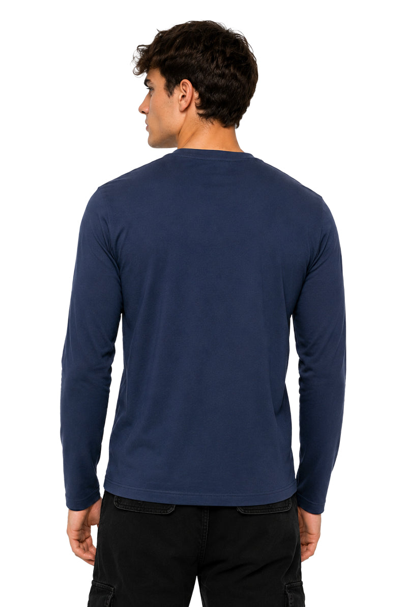 Playera Basica Manga larga Midnight