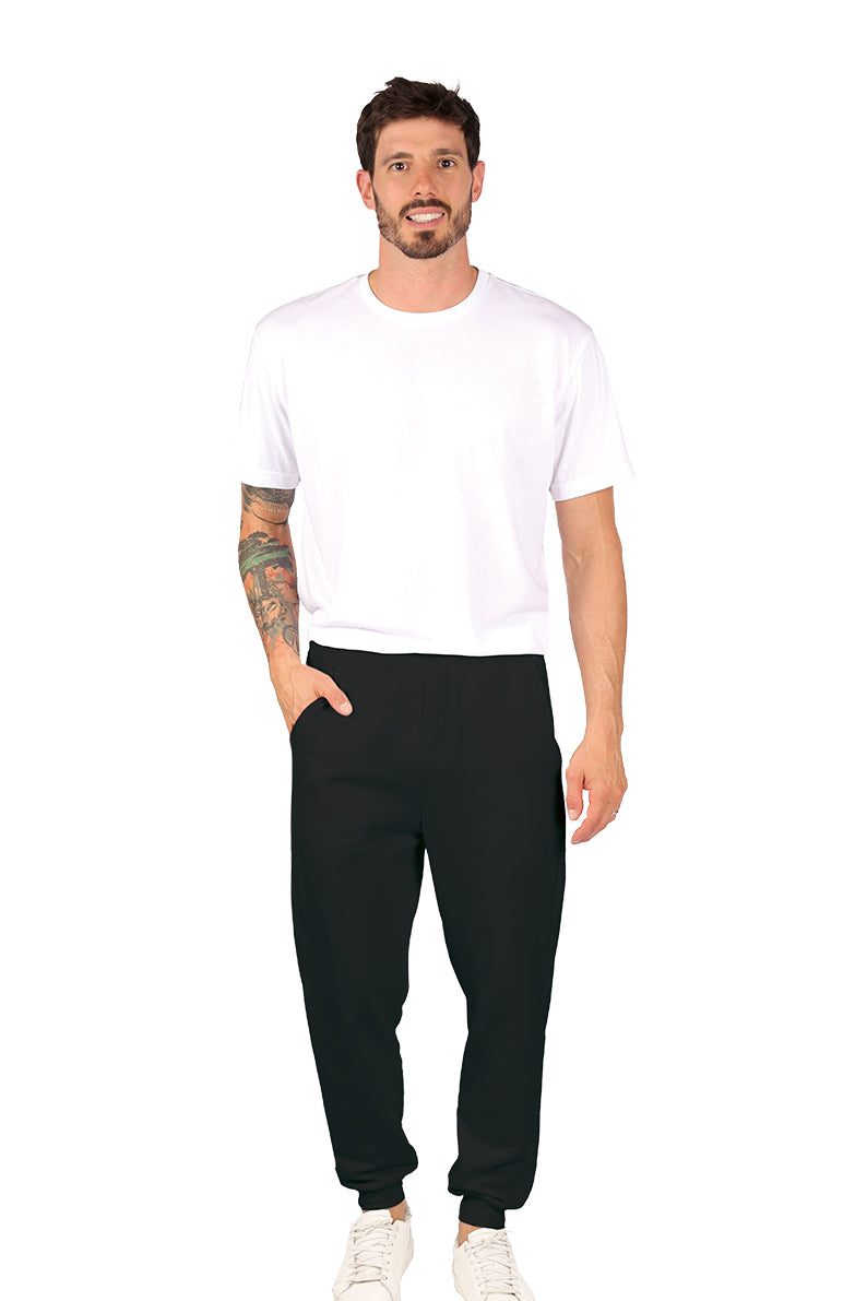 Jogger básico Caballero French Terry NEG (9002983522527)