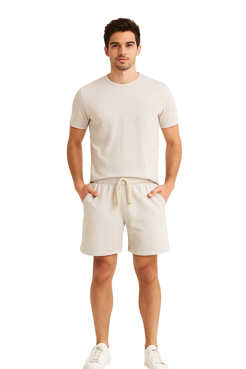 Bermuda Caballero / BERMUDA BASICA FELPA JASPEADO (9109322432735)