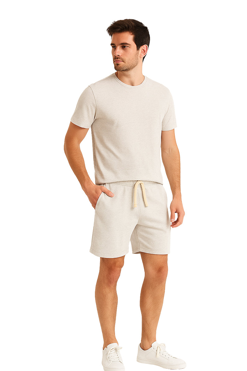 Bermuda Caballero / BERMUDA BASICA FELPA JASPEADO (9109322432735)