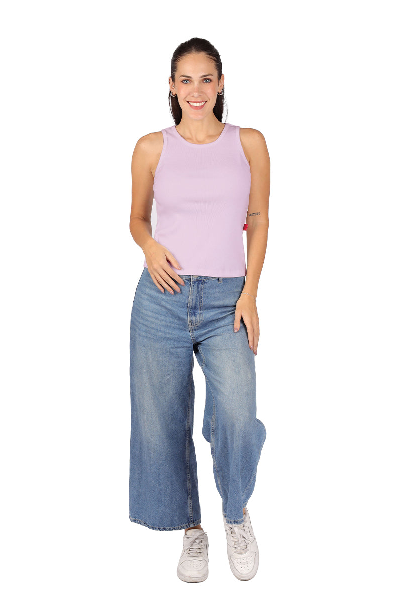 TANK TOP DAMA / BASICA ZARA/ROSA (9004741755103)