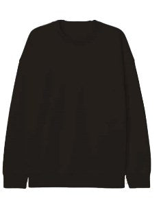 Sudadera FT Dama ML / BASICA CUELLO REDONDO NEGRO (9004822364383)