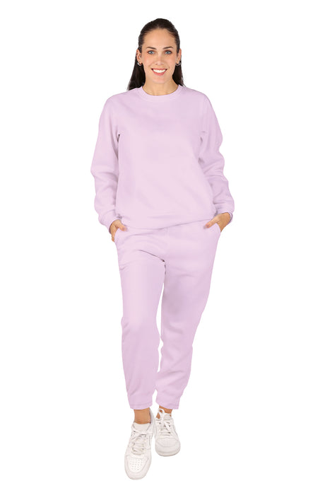 Sudadera FT Dama ML / BASICA CUELLO REDONDO ZARA/ROSA (9005125468383)