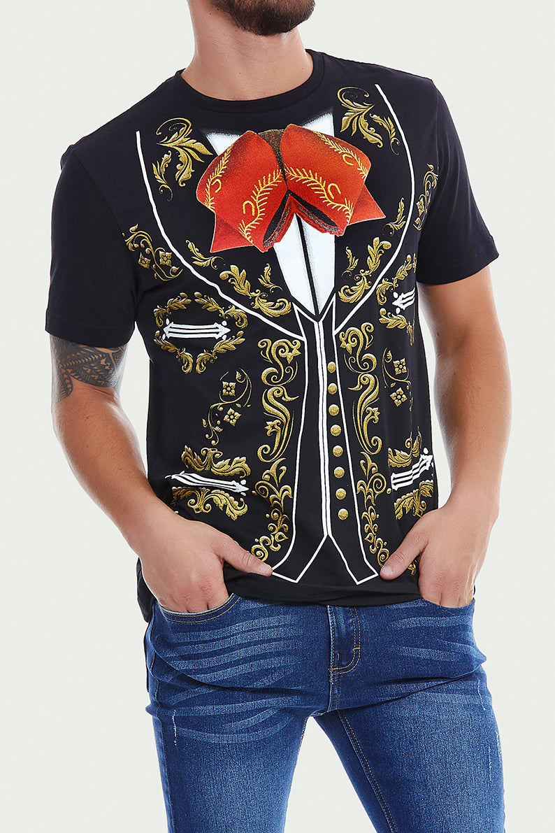 Playera MOÑO ROJO (8082183651551)