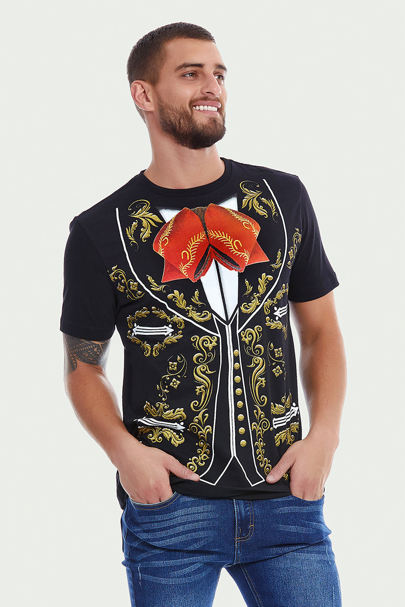 Playera MOÑO ROJO (8082183651551)