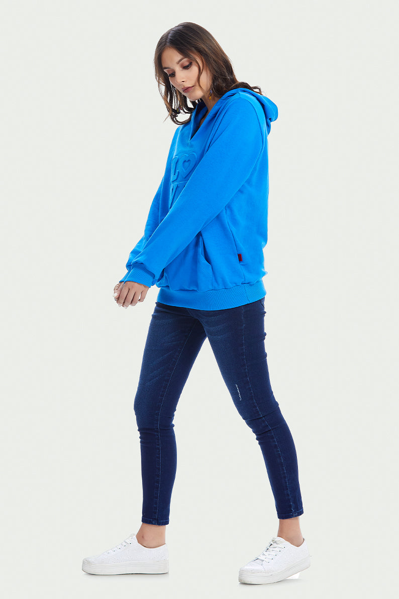 Sudadera Embossing Love (8073365749983)