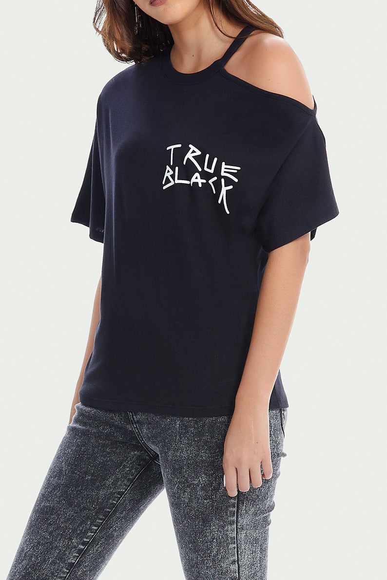 Playera True black (8072351351007)