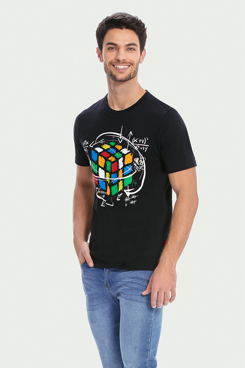 Playera Caballero MC / RUBIK (6752796213430)