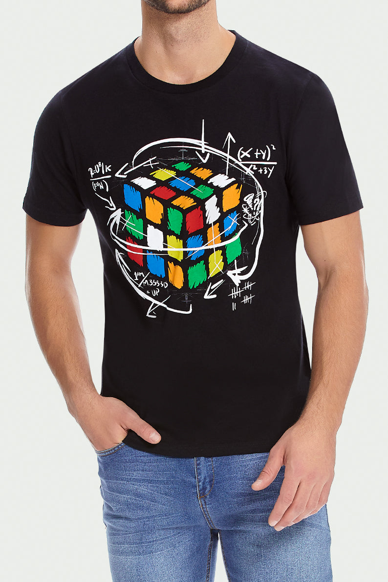 Playera Caballero MC / RUBIK (6752796213430)