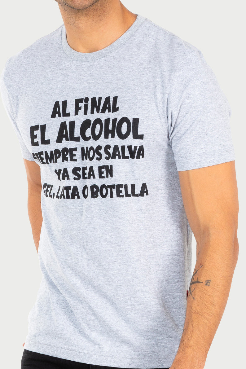 Playera Caballero MC/ ALCOHOL (7067265859766)