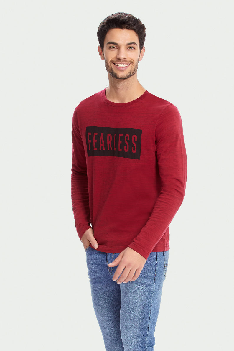 Playera Caballero ML / FEARLESS (7067150909622)