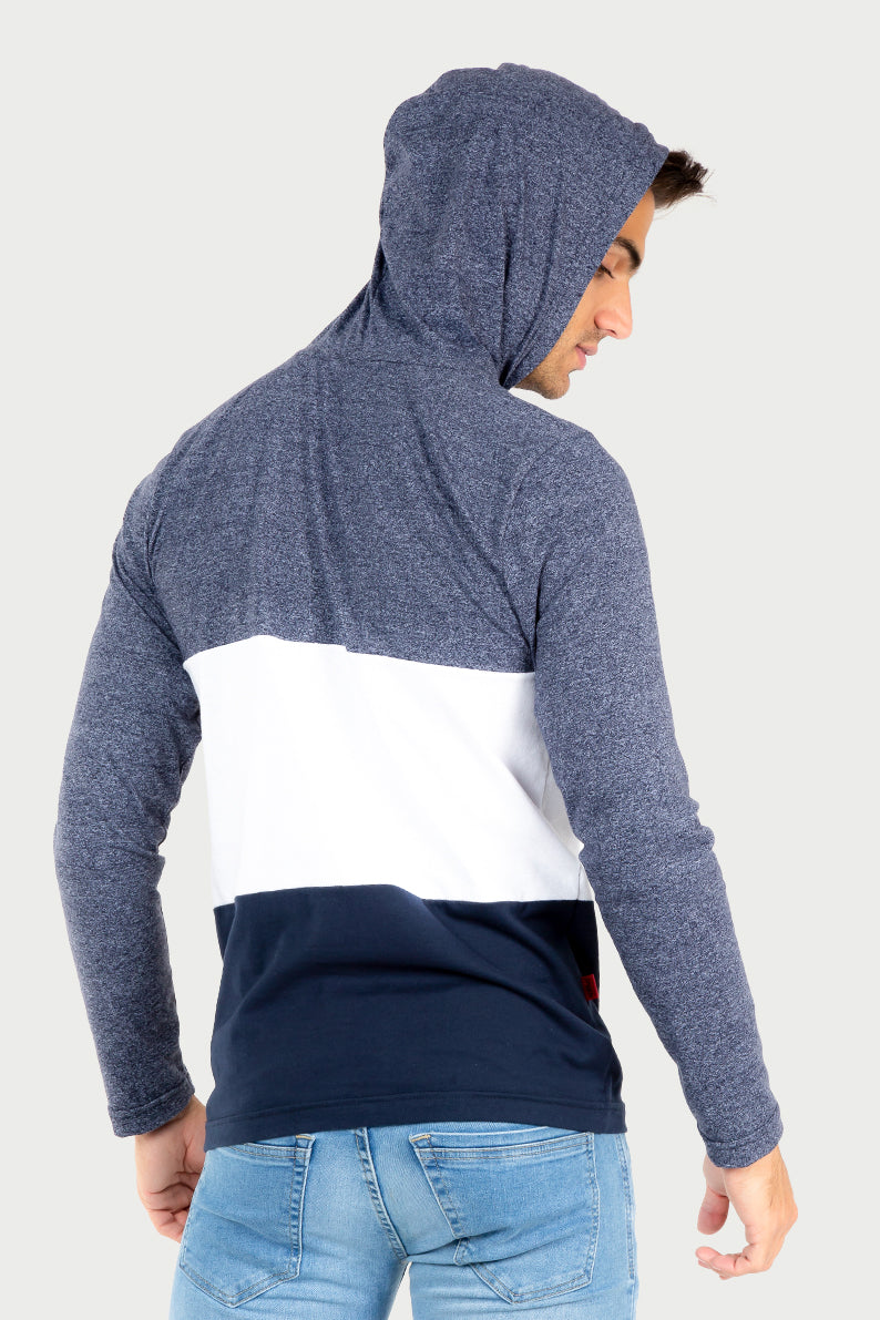 Playera Caballero ML / CUELLO TEJIDO (7067158905014)