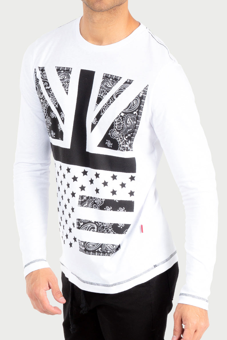 Playera Caballero ML / BANDERA PALIACATE (7067165130934)