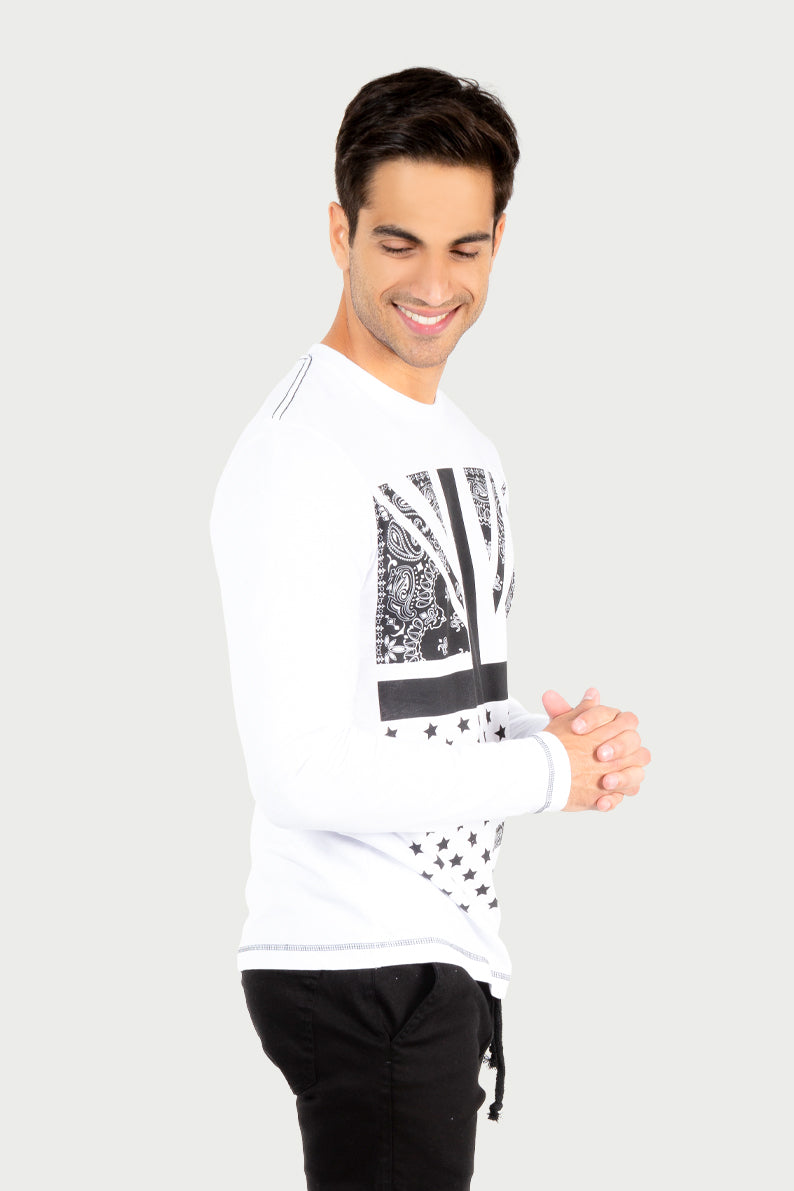 Playera Caballero ML / BANDERA PALIACATE (7067165130934)