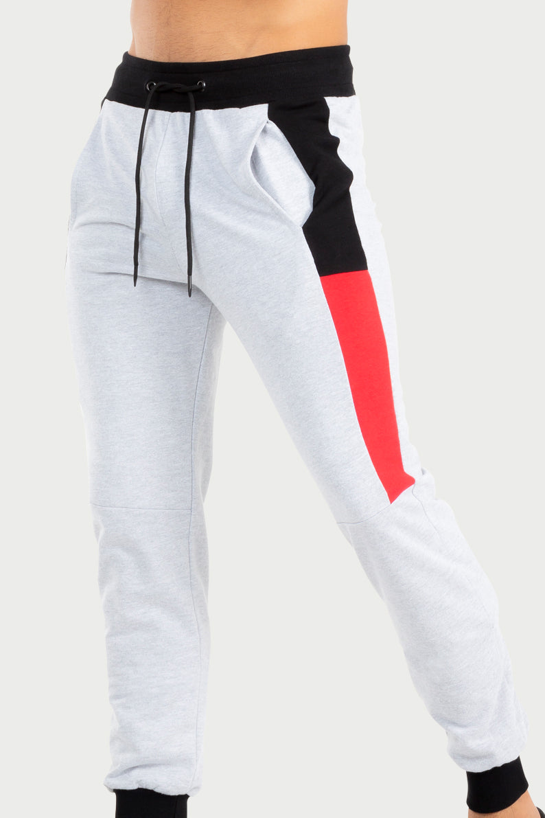 Jogger Caballero / GRIS ROJO (7067752956086)