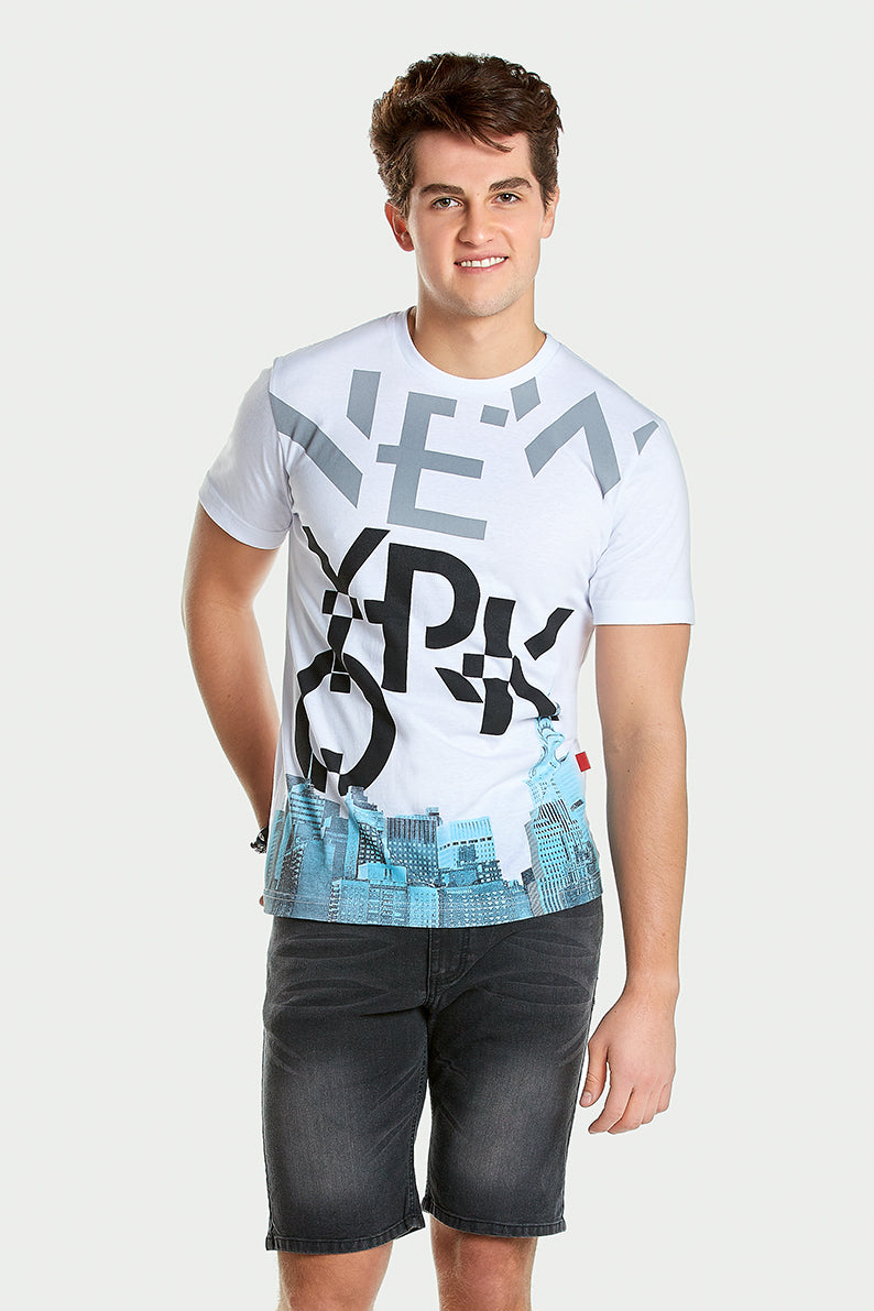 Playera Caballero MC / CIELO NEW YORK (7742985273567)