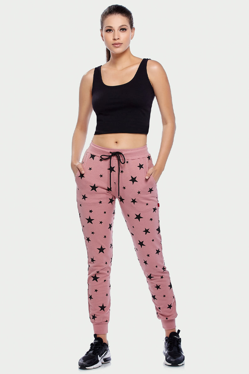 Jogger Dama / ESTRELLAS ROSA (7740306424031)