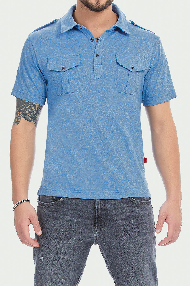 Playera Polo Caballero MC / BOLSA CLOUD (7903253266655)