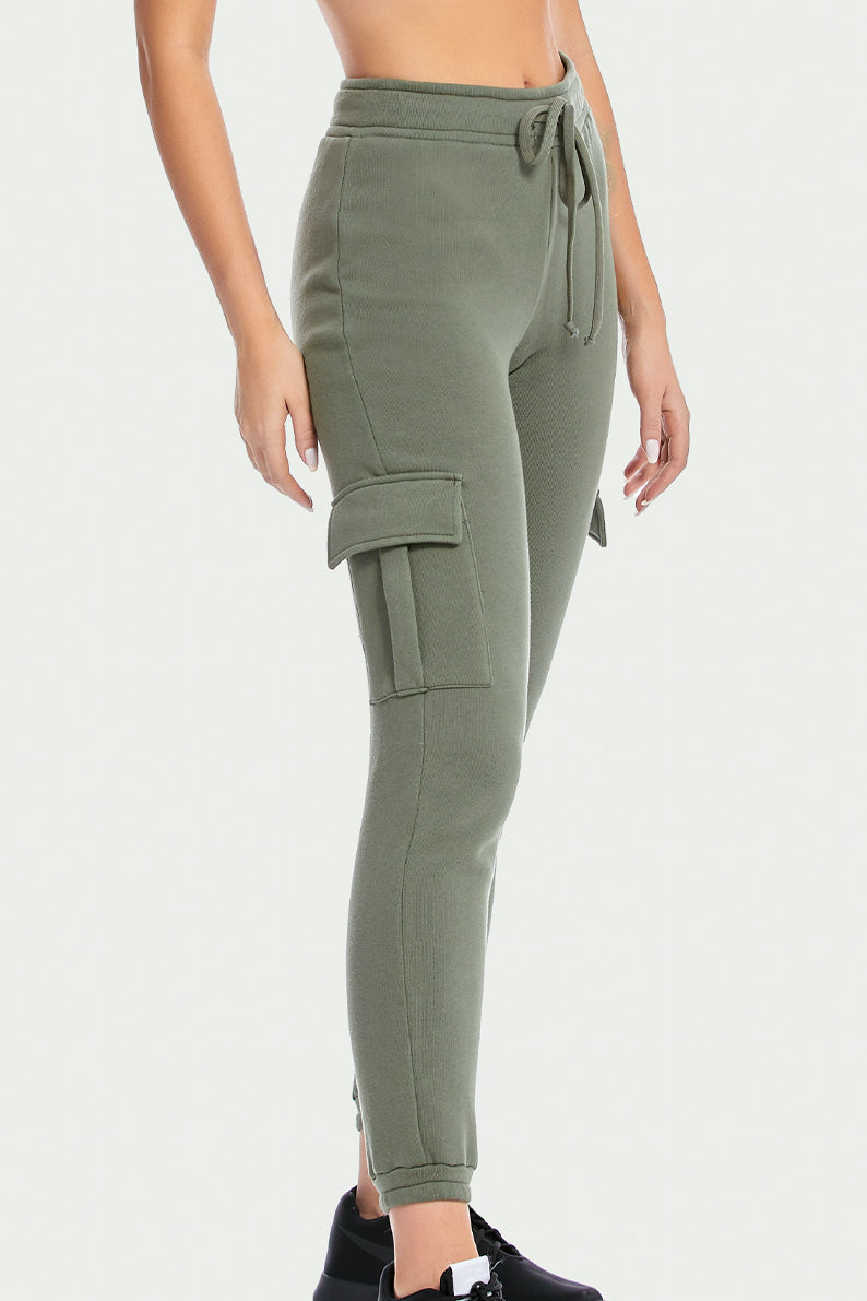 Jogger Dama / CARGO OLIVO (7904652329183)