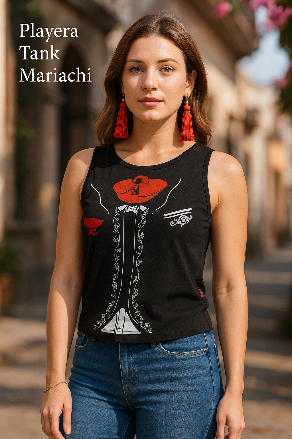 Playera  TANK MARIACHI (8082333237471)