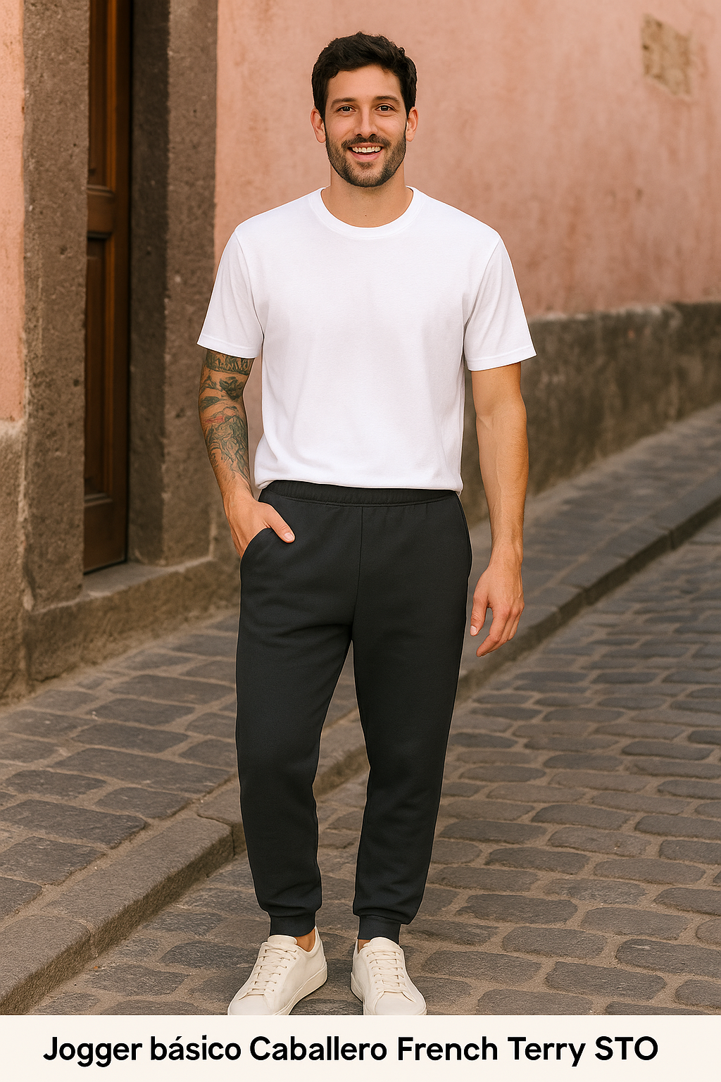 Jogger básico Caballero French Terry STO (9002942365919)