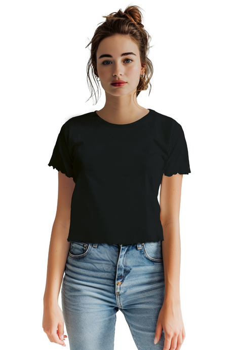 Playera  WAFFLE NEGRO (8569908330719)