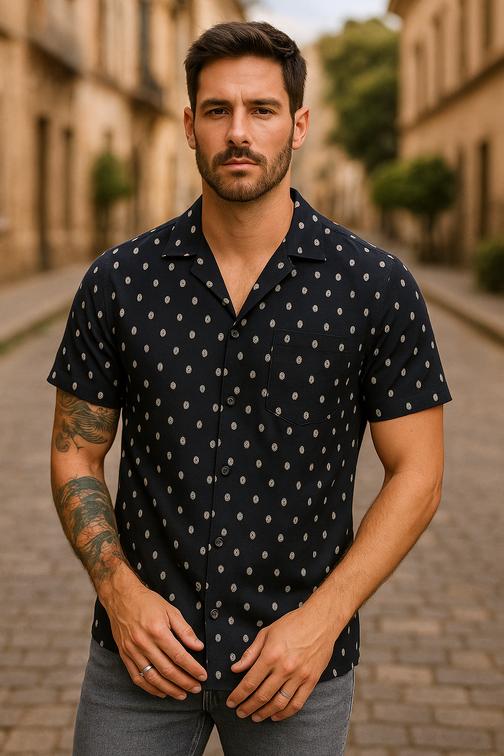 Camisa Craneos (8072004763871)