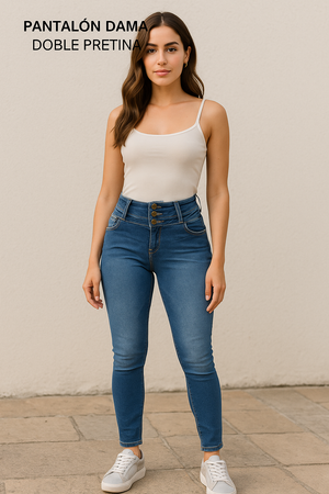 Pantalon Dama / DOBLE PRETINA (7066904264886)