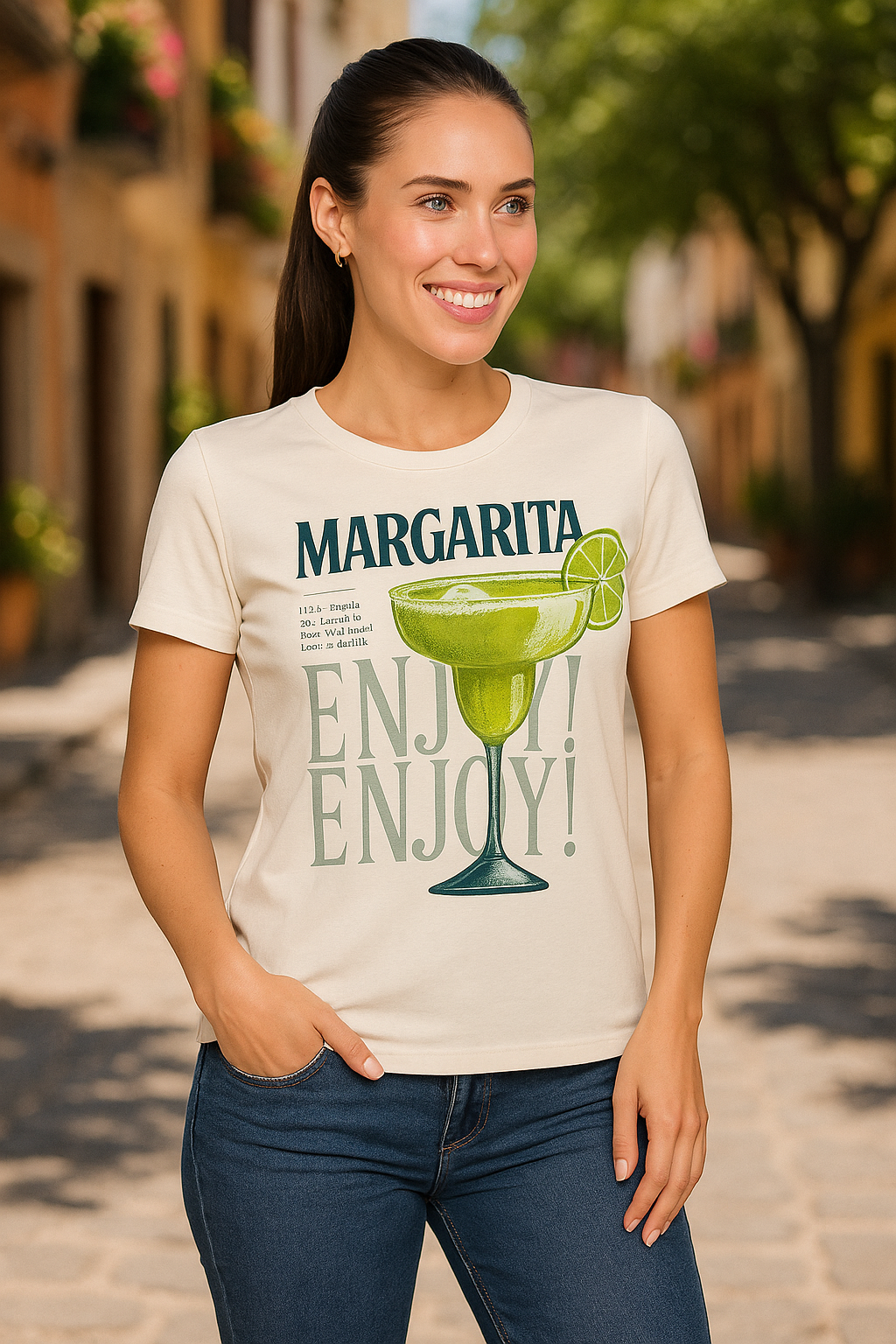 Playera Dama MC / MARGARITA (8951075045599)