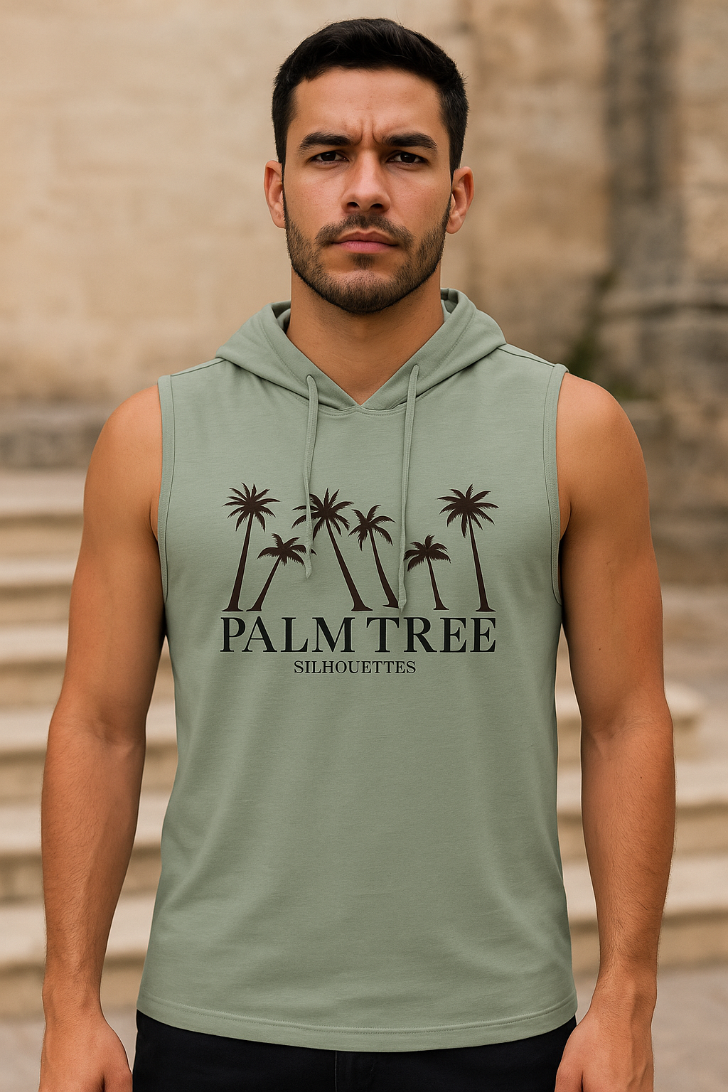Tank Top Caballero / PALMERAS  CEMENTO (9063838908639)