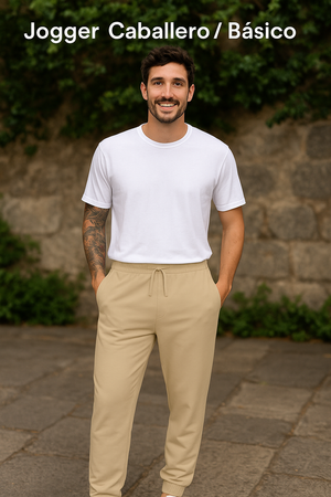 Jogger Caballero / Básico (8816911909087)
