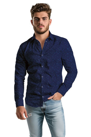 Camisa  PUNTOS Y LINEAS POLIPREMIUM (8617140486367)